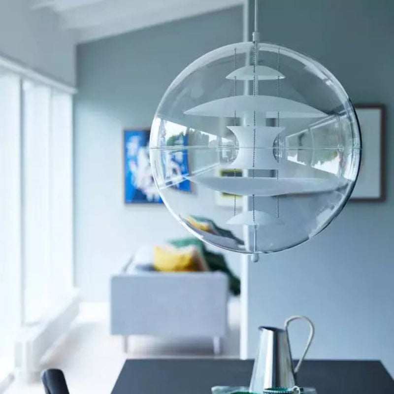 Globe Transparent Modern Bubble Pendant Lamp