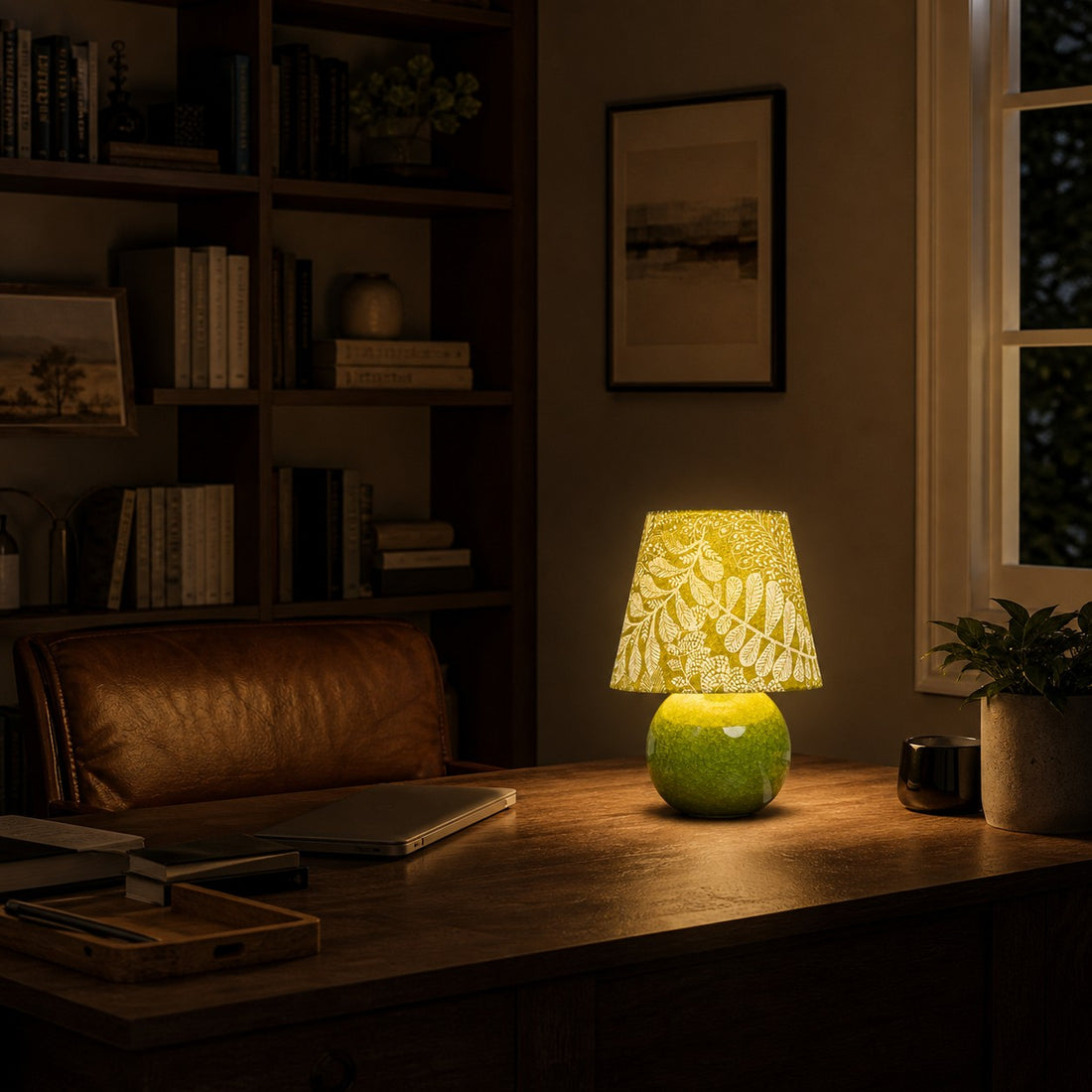 Study at dusk