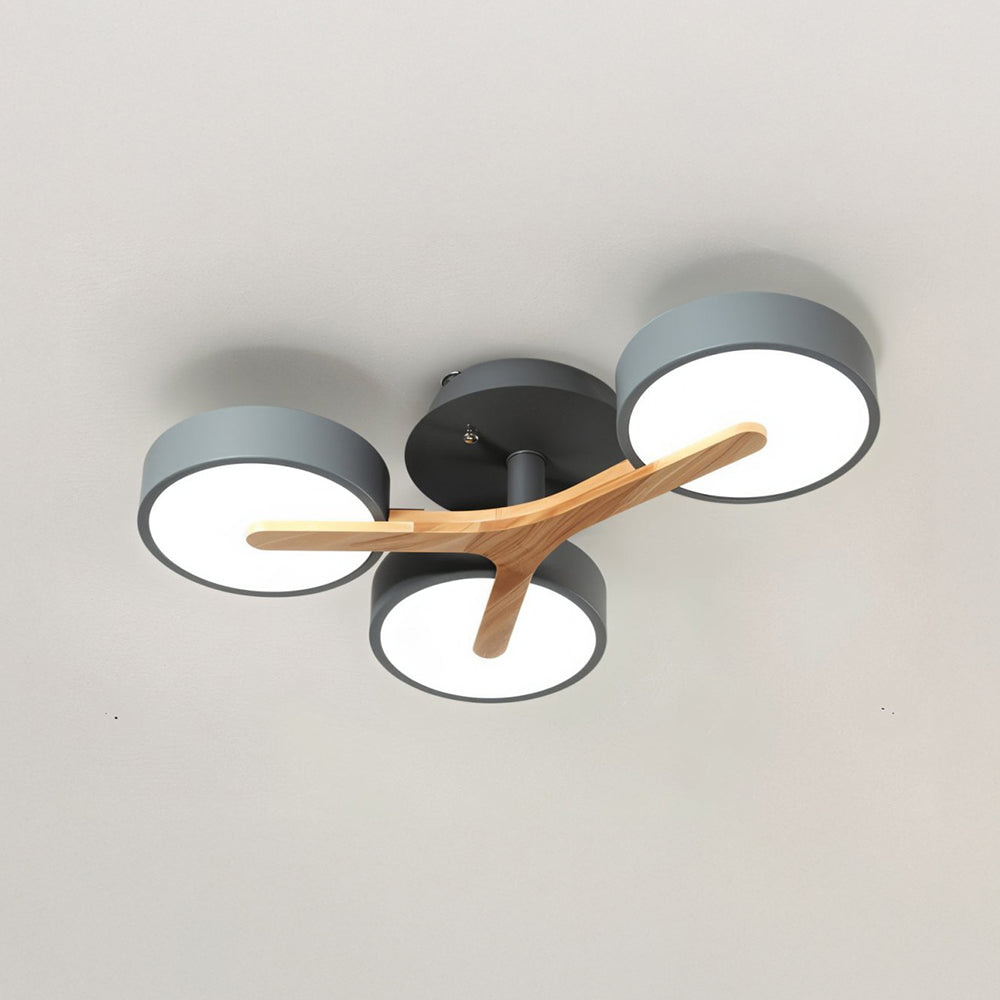 Contemporary Luxurious Ceiling Light - Acrylic Fixture for Living Room