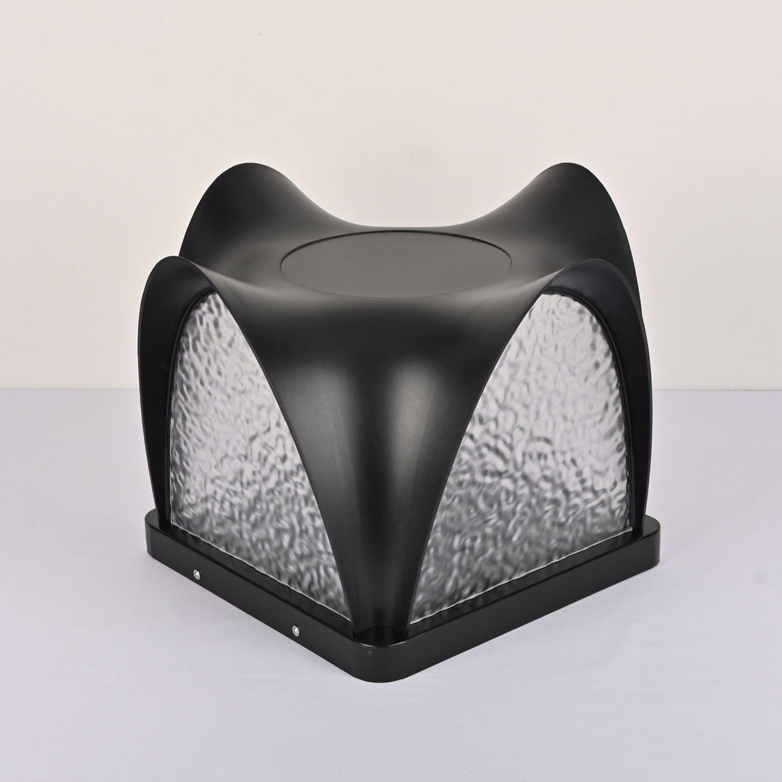 Modern Outdoor Lantern - Solar LED Lamp for Garden, Patio & Walkway