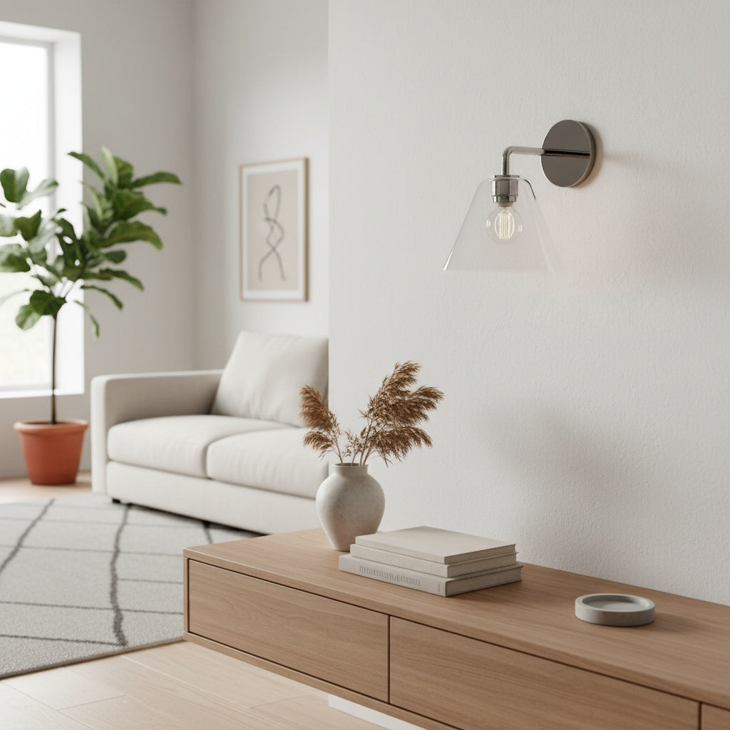 Conica Cone Wall Sconce - 1, 2, 3-Light Modern Glass Lighting