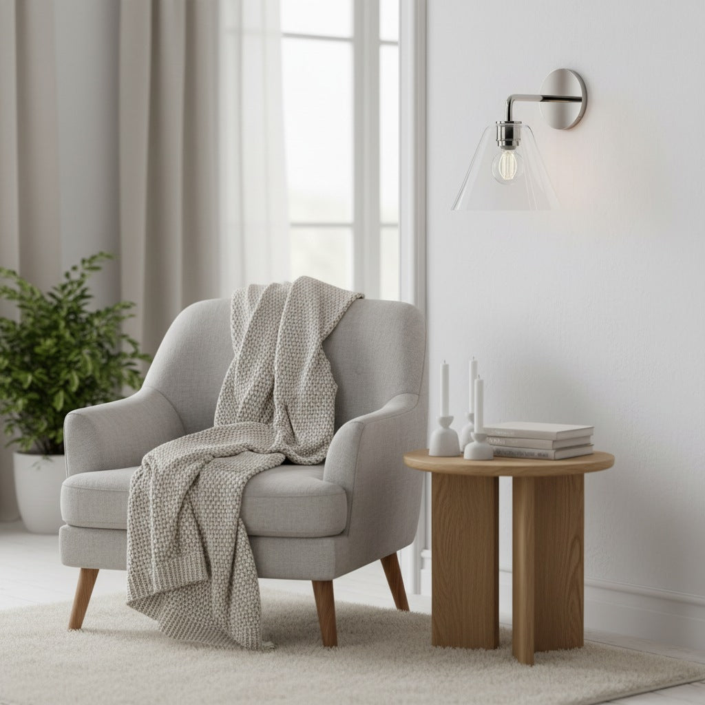 Conica Cone Wall Sconce - 1, 2, 3-Light Modern Glass Lighting