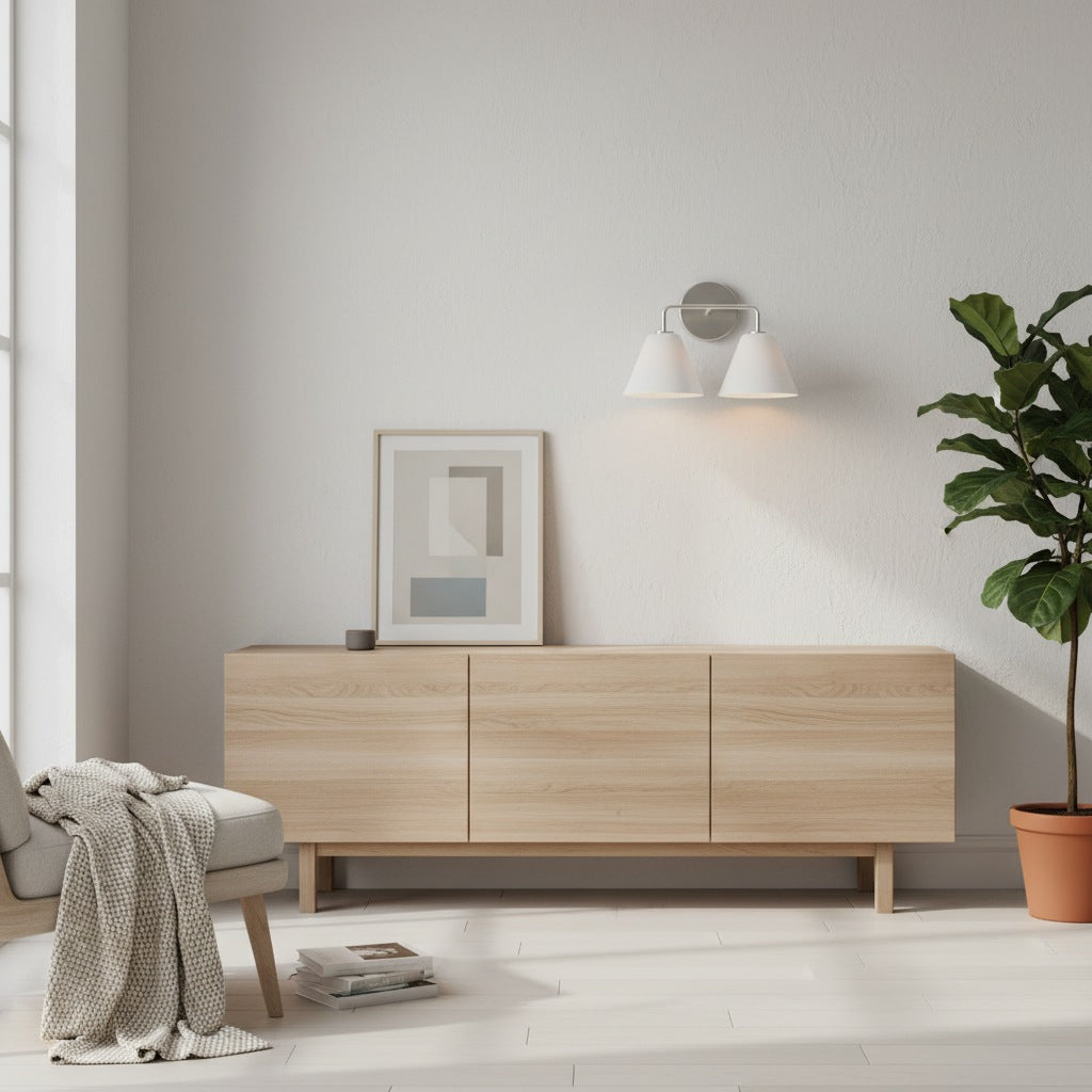 Conica Cone Wall Sconce - 1, 2, 3-Light Modern Glass Lighting