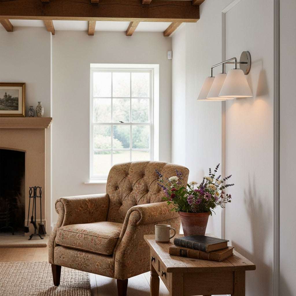 Conica Cone Wall Sconce - 1, 2, 3-Light Modern Glass Lighting