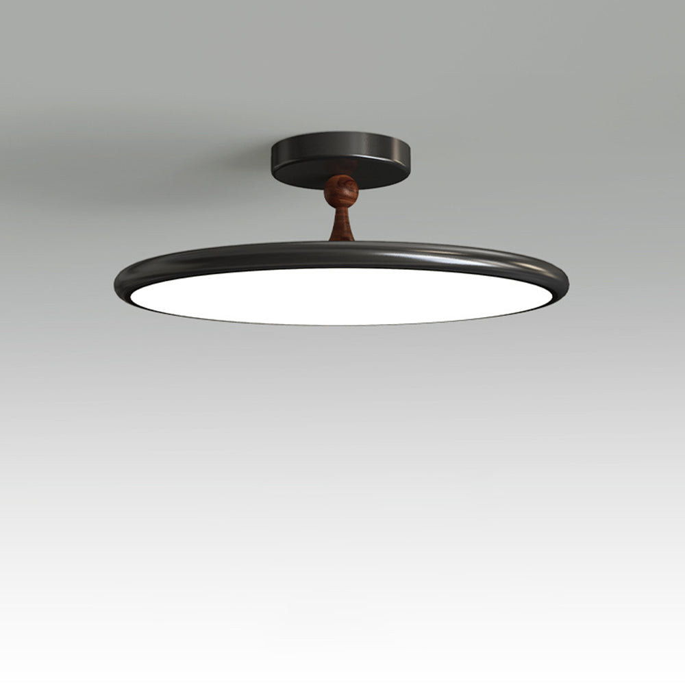 Bauhaus Disc Ceiling Light - Acrylic LED Bedroom Lighting Modern