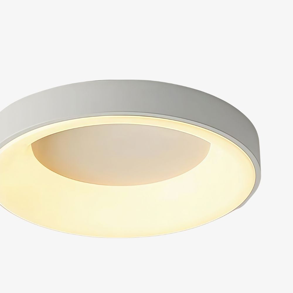 Lumiflexa Modern Round Ceiling Light Acrylic Shade for Bedroom and Hallways