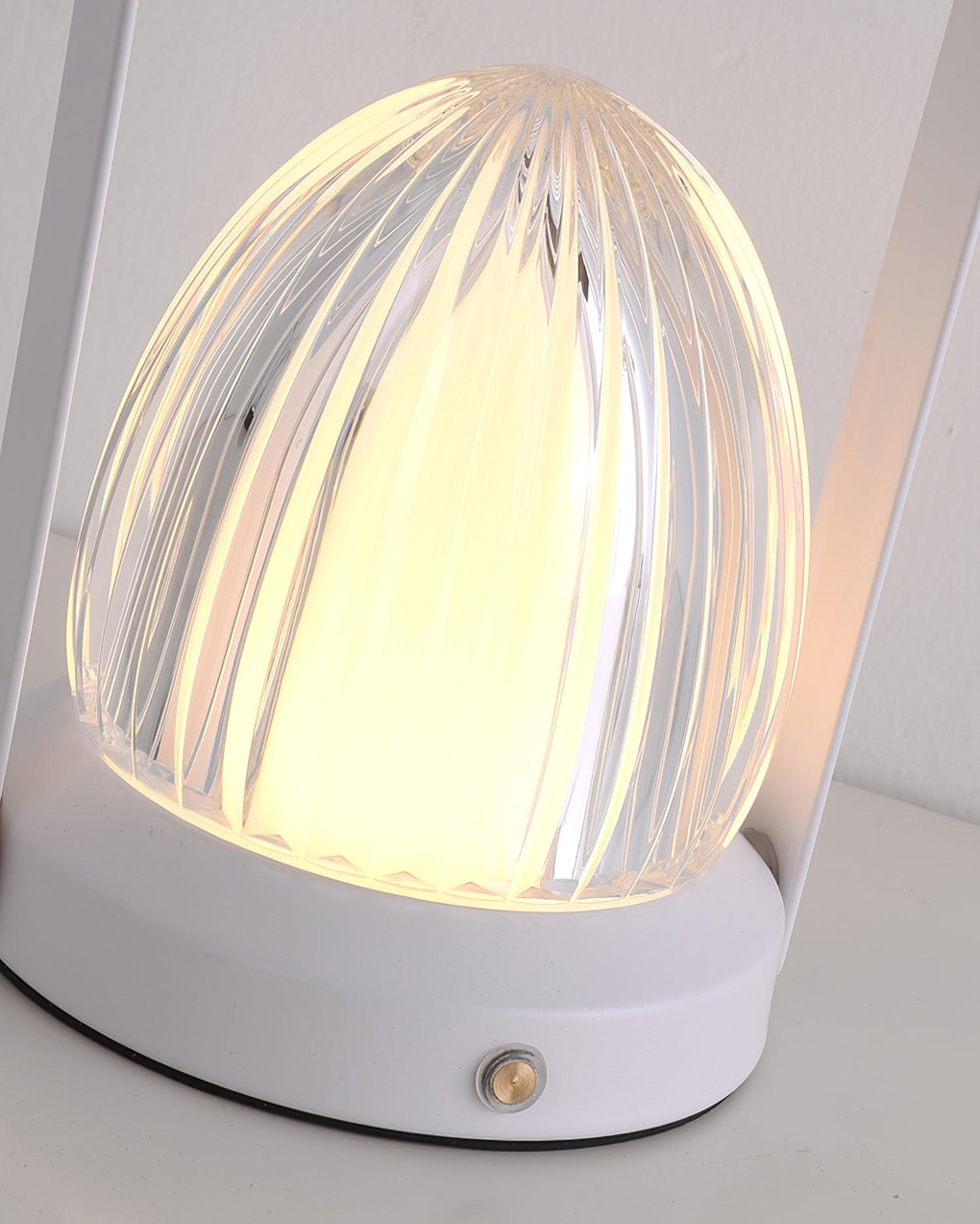 Wiederaufladbare Tischlampe – Tragbares dimmbares Licht fürs Schlafzimmer