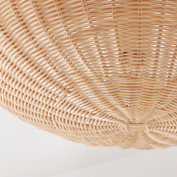 Olvara Rattan Bubble Flush Mount – Schicke Deckenleuchte für Zuhause