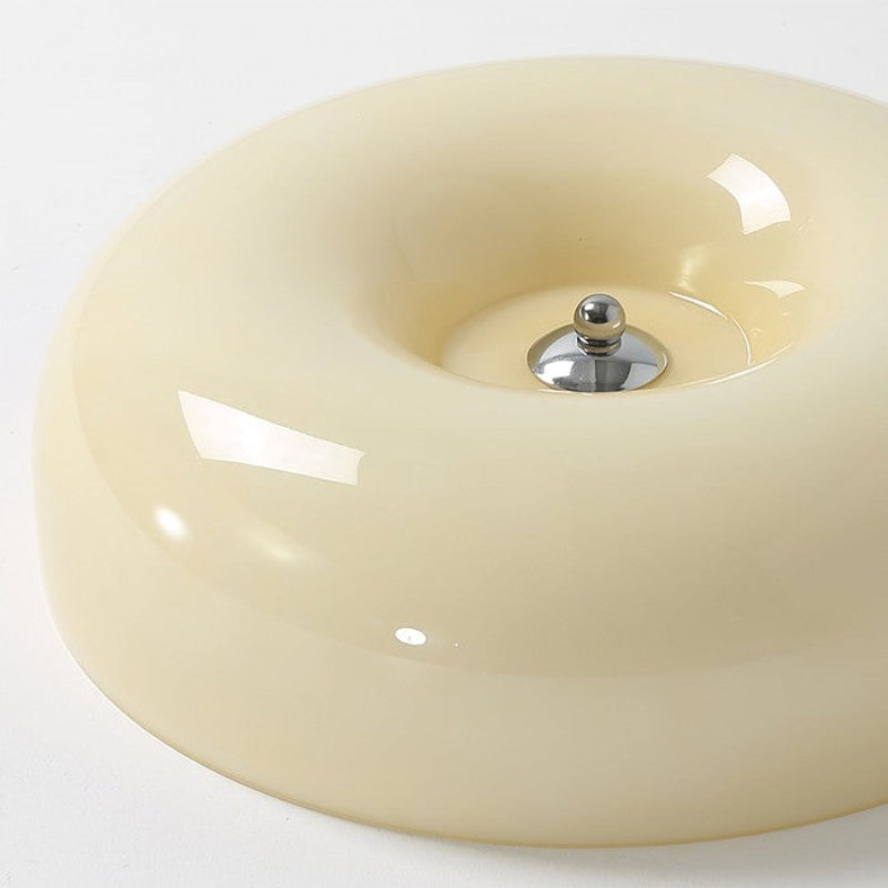 Milchglas Vintage Art Deco Deckenleuchte