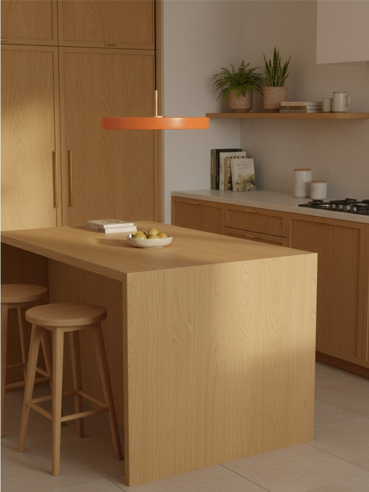 Asteria Minimalist Metal and Acrylic LED Pendant Light