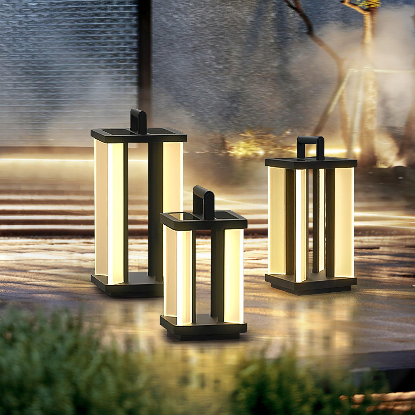 Stainless Steel Outdoor Light - Solar Path Light Ideal