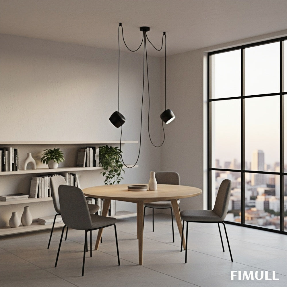 Moderner Multi-Licht-Pendelleuchte für Esszimmer und Wohnzimmer