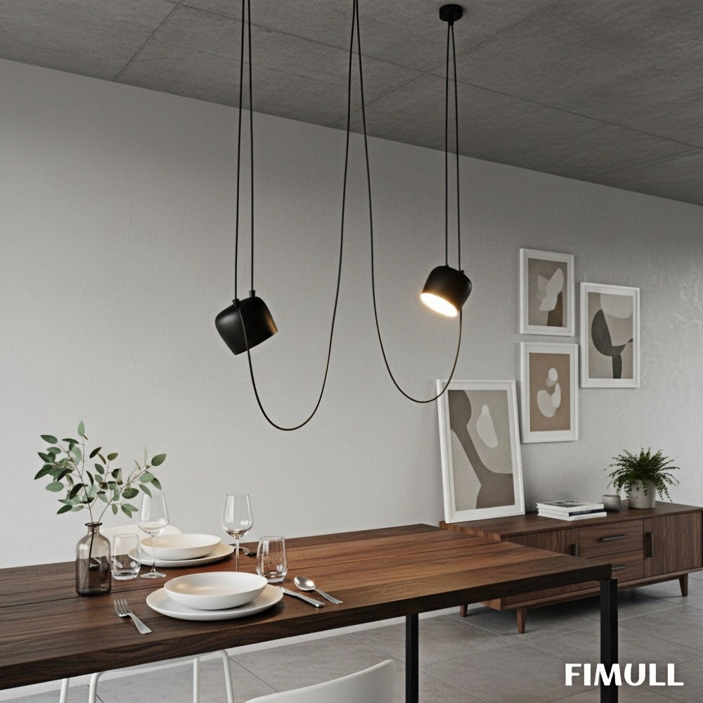 Moderner Multi-Licht-Pendelleuchte für Esszimmer und Wohnzimmer