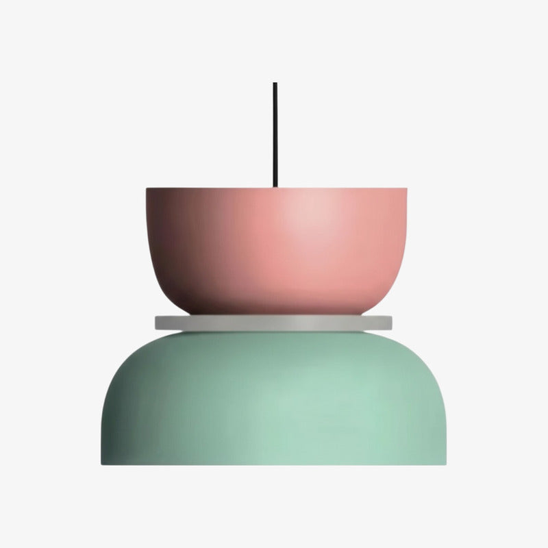 Nolor Colorful Bowl Shade Pendant Lamp – Contemporary Kitchen Lighting