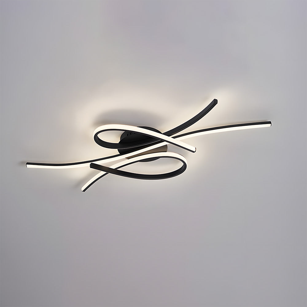 Musical Notes Ceiling Lamp – Unique LED Light for Living Room Décor
