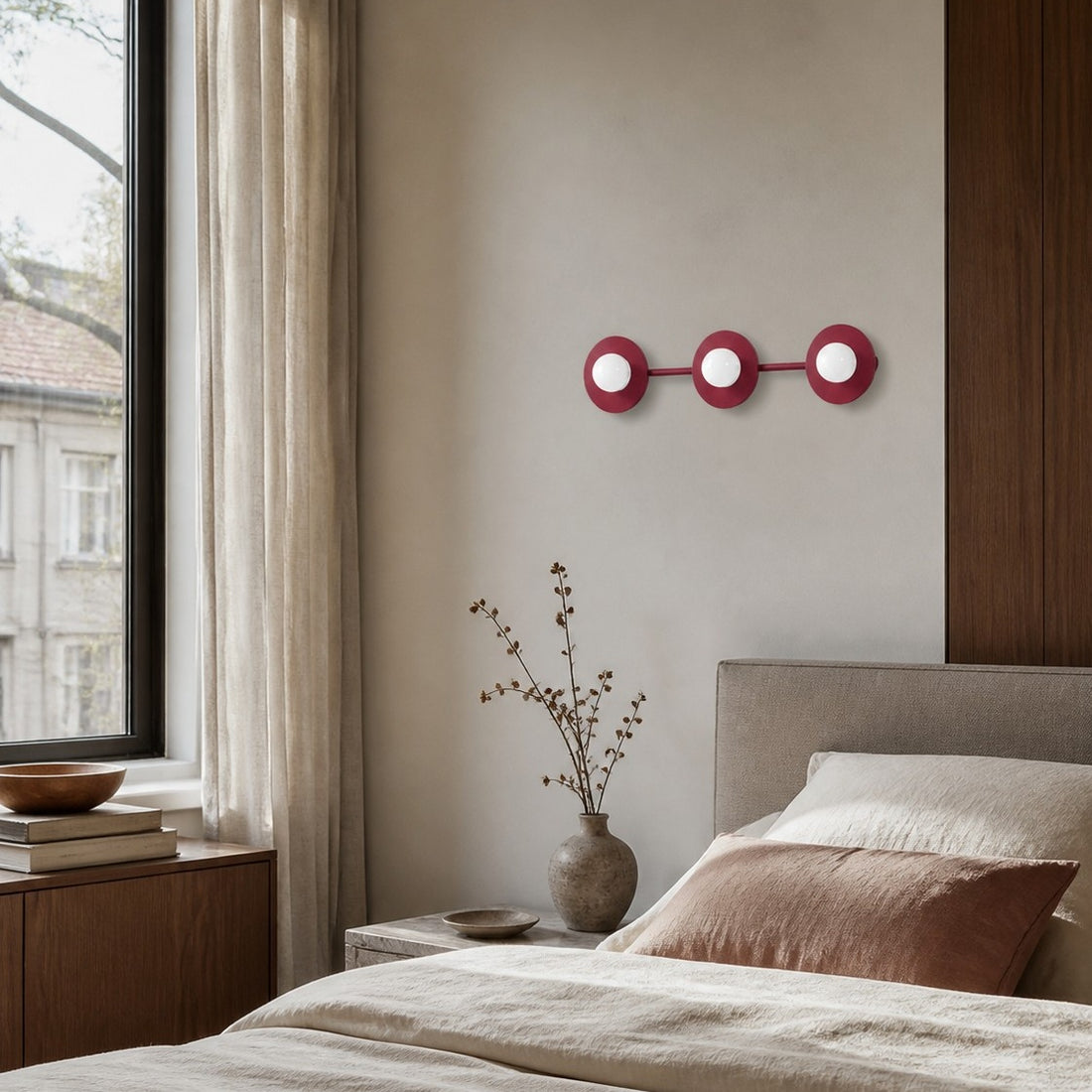 Radiro Globe Moderne, farbenfrohe Schminktischleuchte – minimalistische Badezimmerleuchte in mehreren Ausführungen