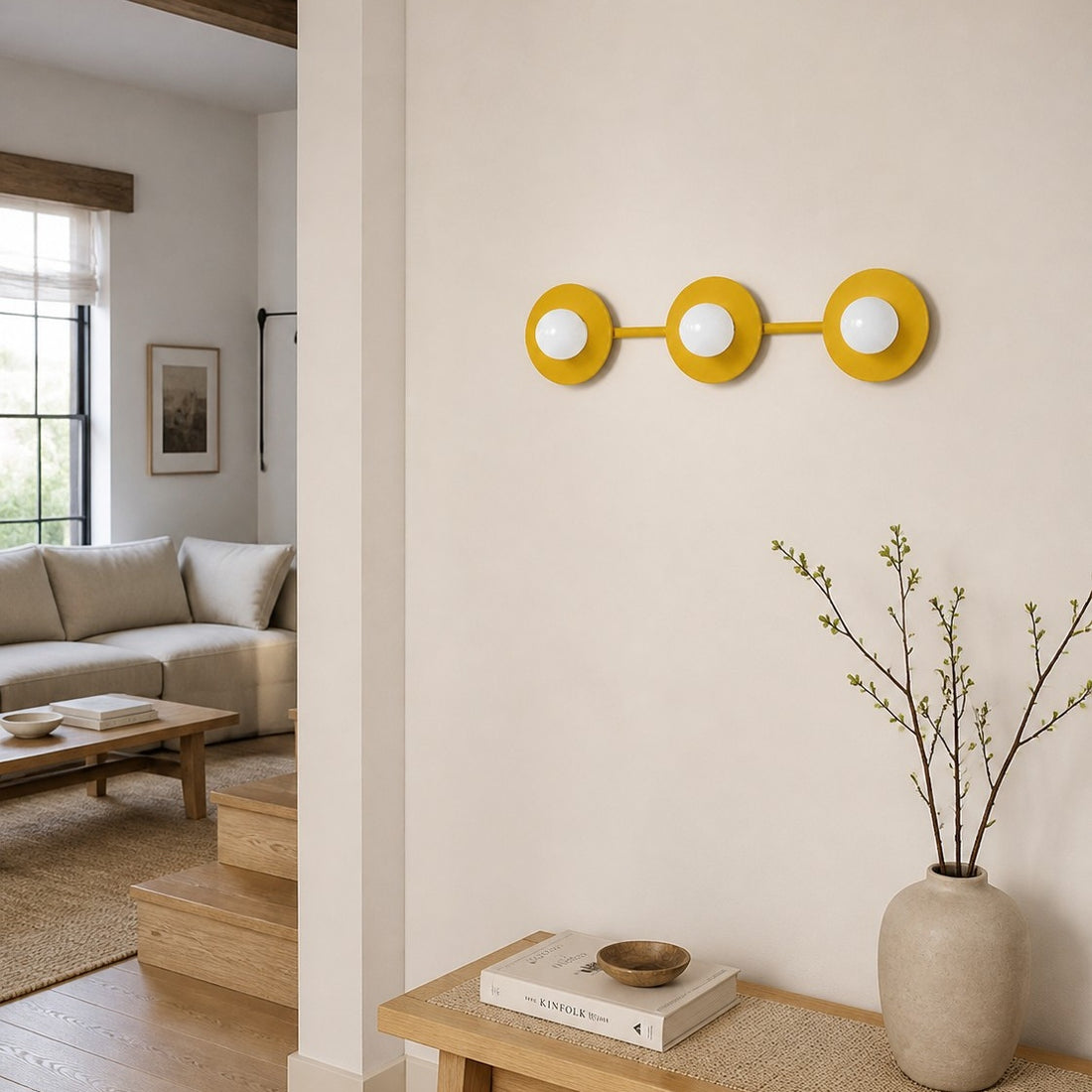 Radiro Globe Moderne, farbenfrohe Schminktischleuchte – minimalistische Badezimmerleuchte in mehreren Ausführungen