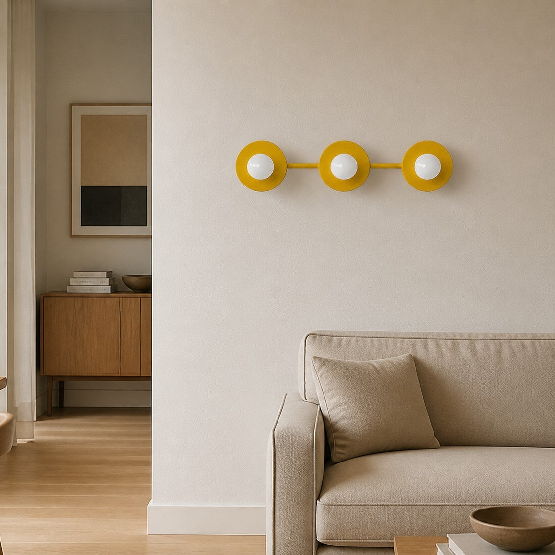Radiro Globe Moderne, farbenfrohe Schminktischleuchte – minimalistische Badezimmerleuchte in mehreren Ausführungen