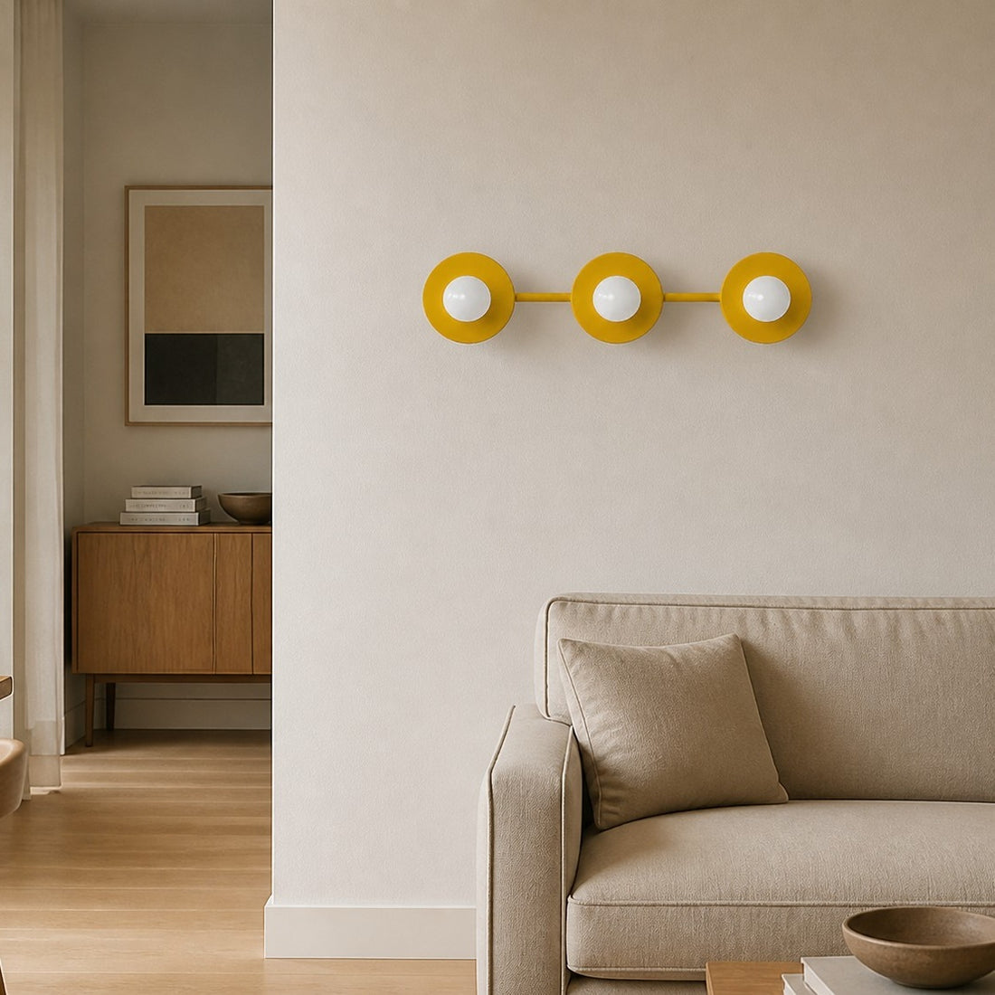 Radiro Globe Moderne, farbenfrohe Schminktischleuchte – minimalistische Badezimmerleuchte in mehreren Ausführungen