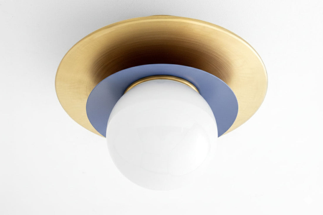 Artivo Moderne Deckenleuchte aus Messing, mehrschichtig, stilvolle Wohndekoration