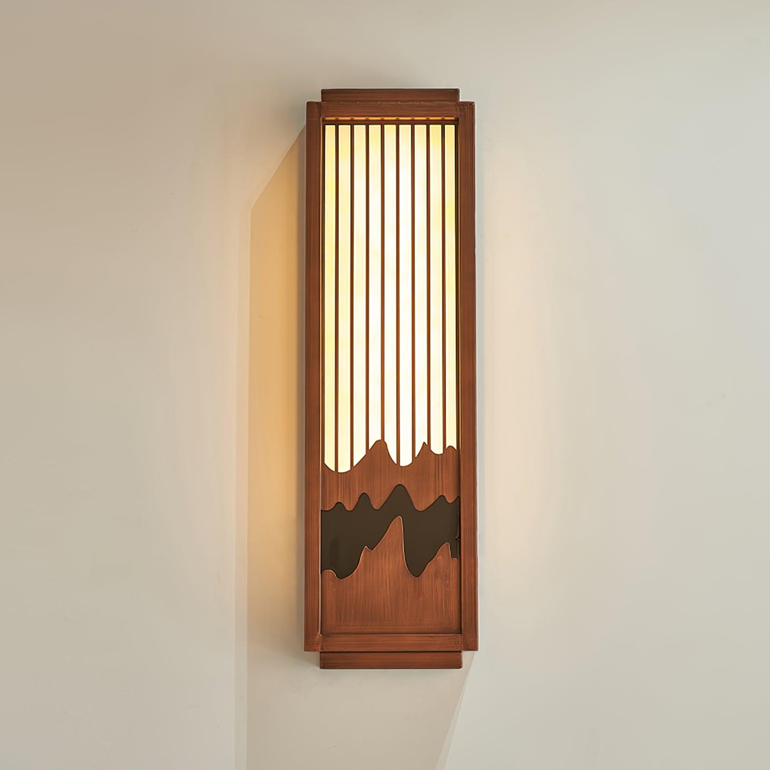 Modische Wandleuchte aus Edelstahl – quadratische Lampe für Terrassen