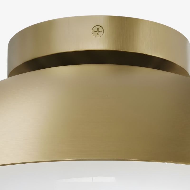 Orblia Minimal Flush Mount Light Fixture - Modern Aesthetic for Home Interiors
