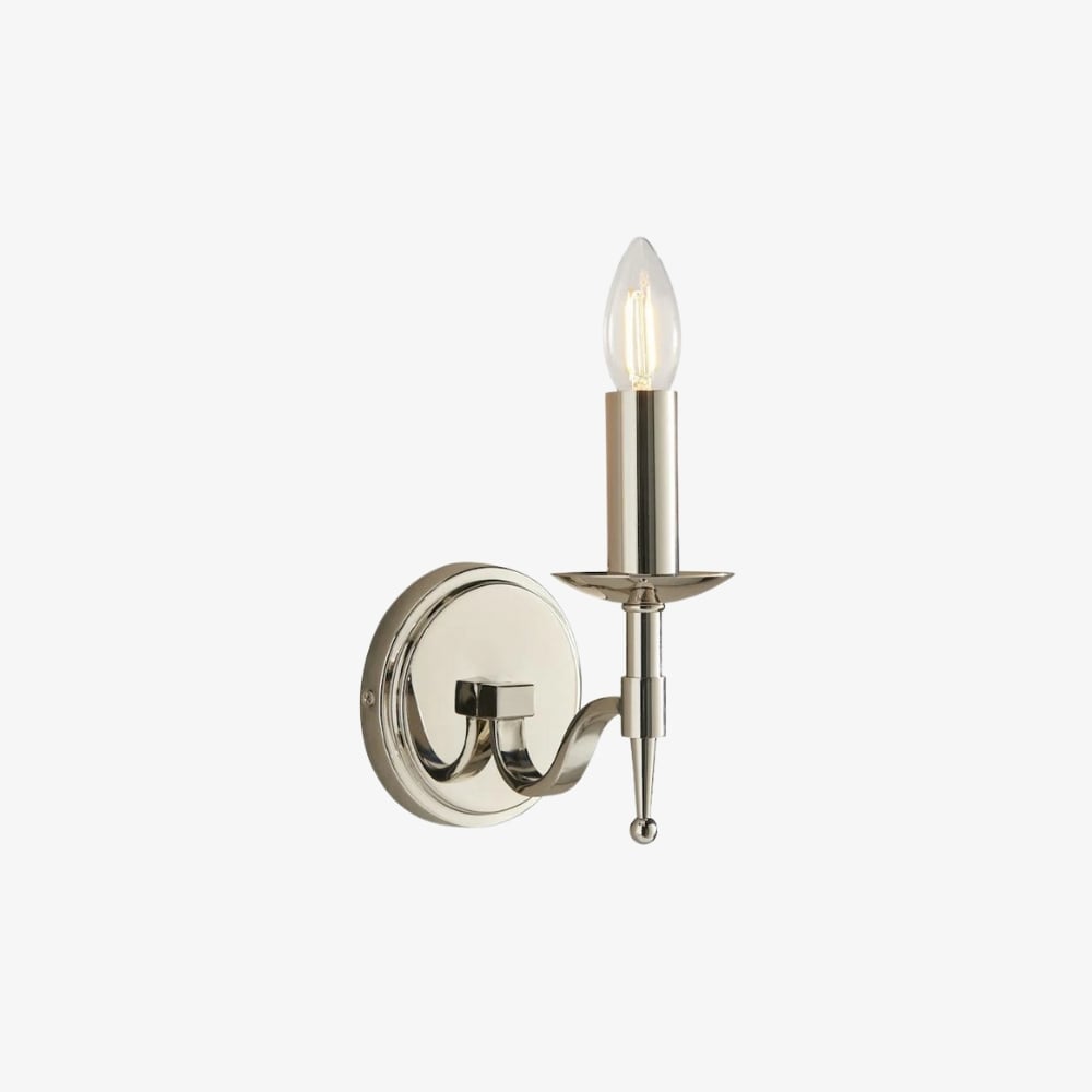 Tela Classic Wall Sconce Metal Wall Light - Elegant Wall Sconce Ideal for Hallway or Living Room