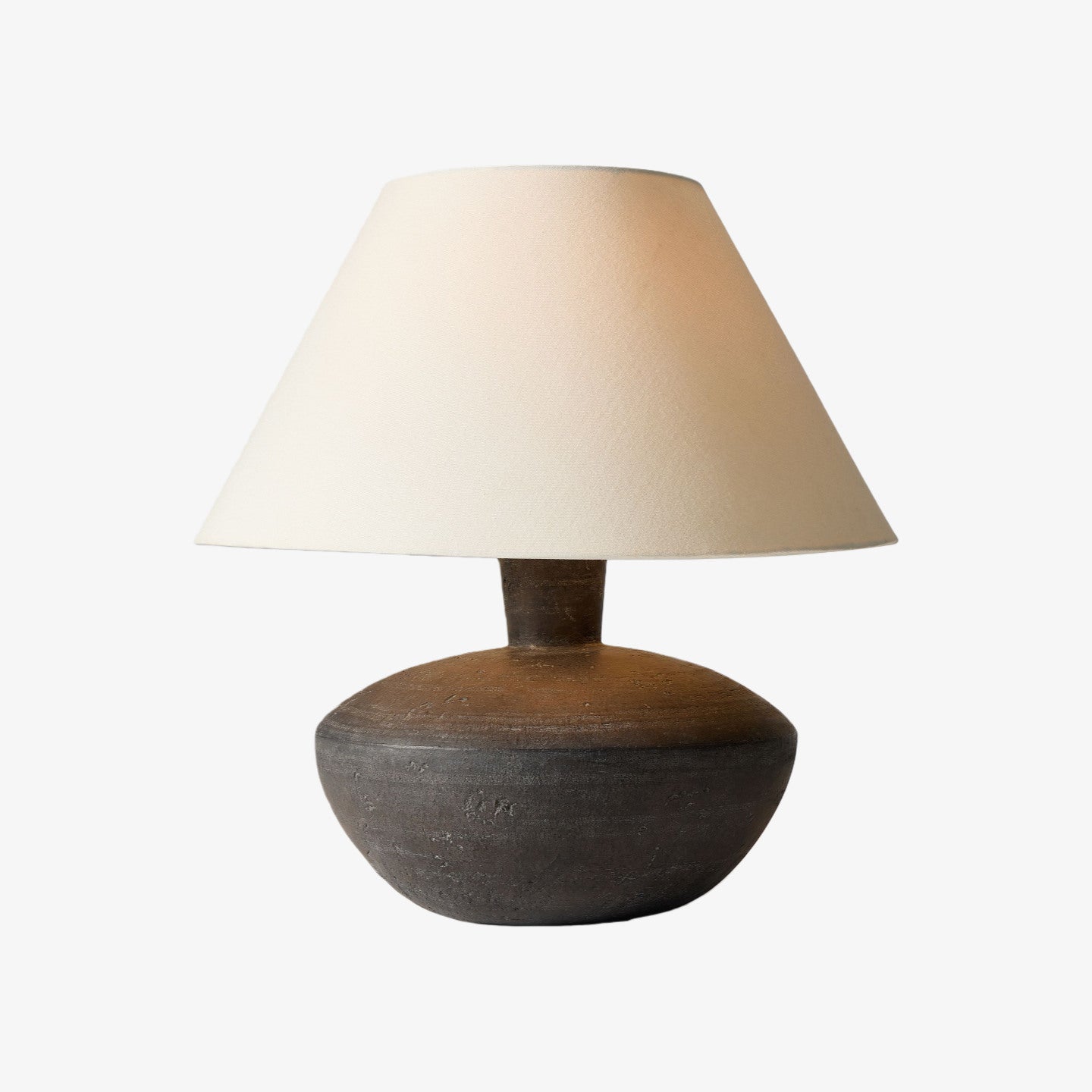 Ceruna Modern Ceramic Table Lamp – Sculptural Body Clean Finish for Entryway and Lounge
