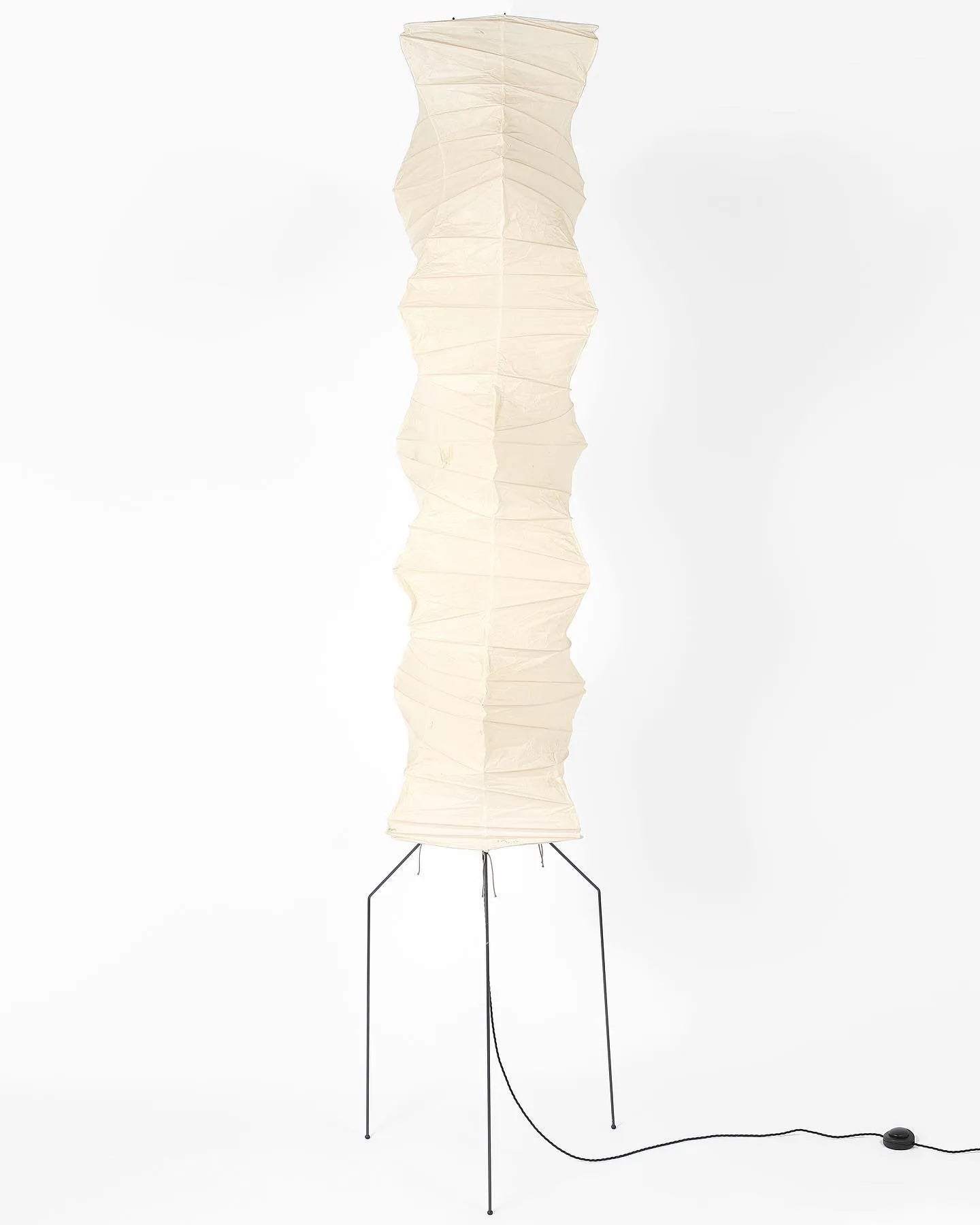 Rice Paper Floor Lamp - Bamboo Frame Soft Light for Living Room