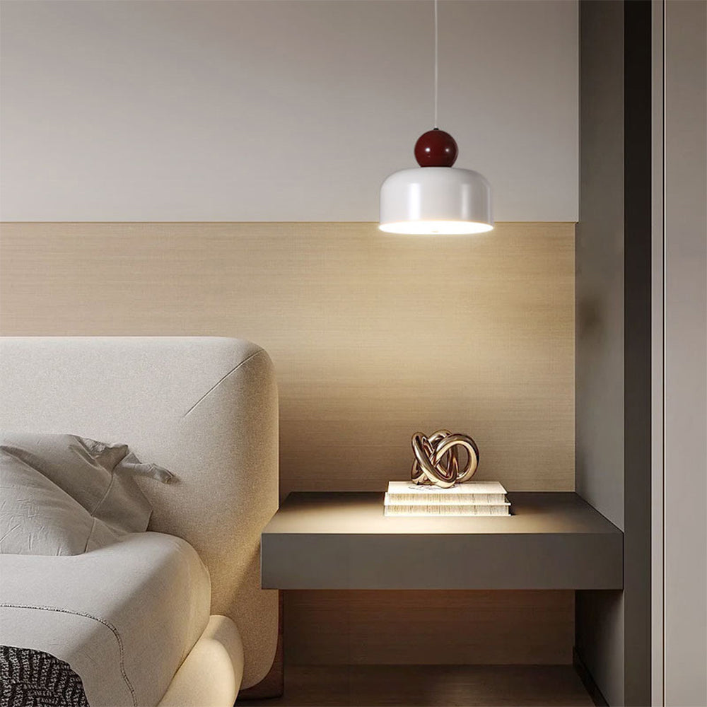 Creative Cone Pendant Light - Unique Adjustable Lighting for Bedroom