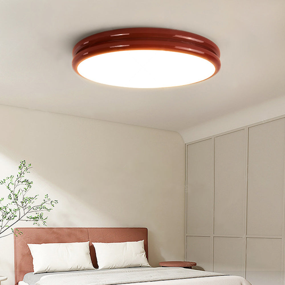 Bauhaus Iron LED Ceiling Light – Sleek Bedroom Lighting Fixture