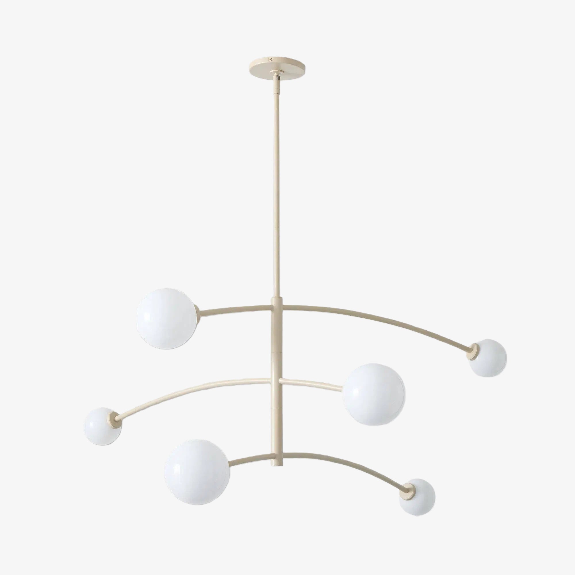 Arden Glass Pendant Chandelier – Minimalist Geometric Design for Modern Interiors