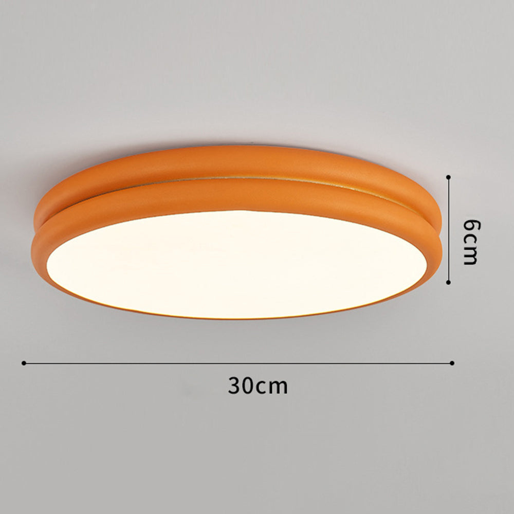Bauhaus Iron LED Ceiling Light – Sleek Bedroom Lighting Fixture