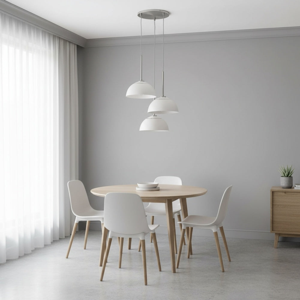 Parvion 3-Head Metal Pendant Light - Adjustable Modern Kitchen Lamp