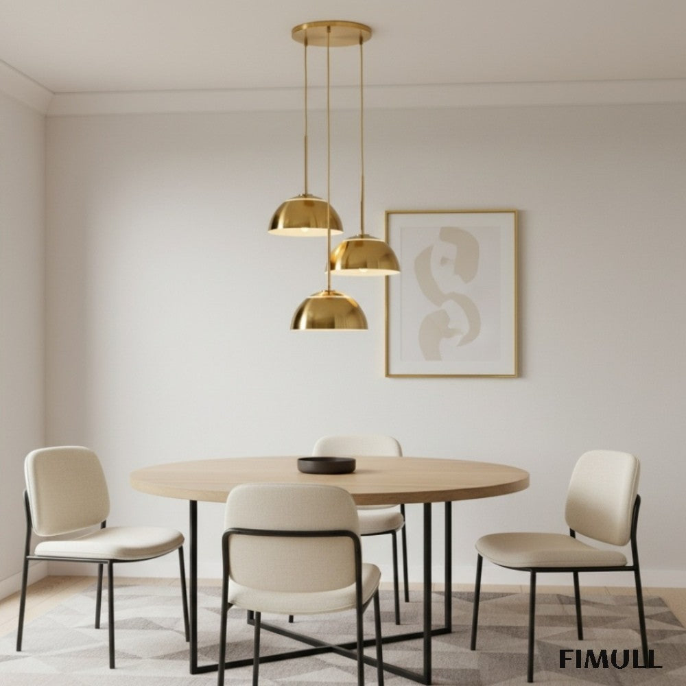 Parvion 3-Head Metal Pendant Light - Adjustable Modern Kitchen Lamp