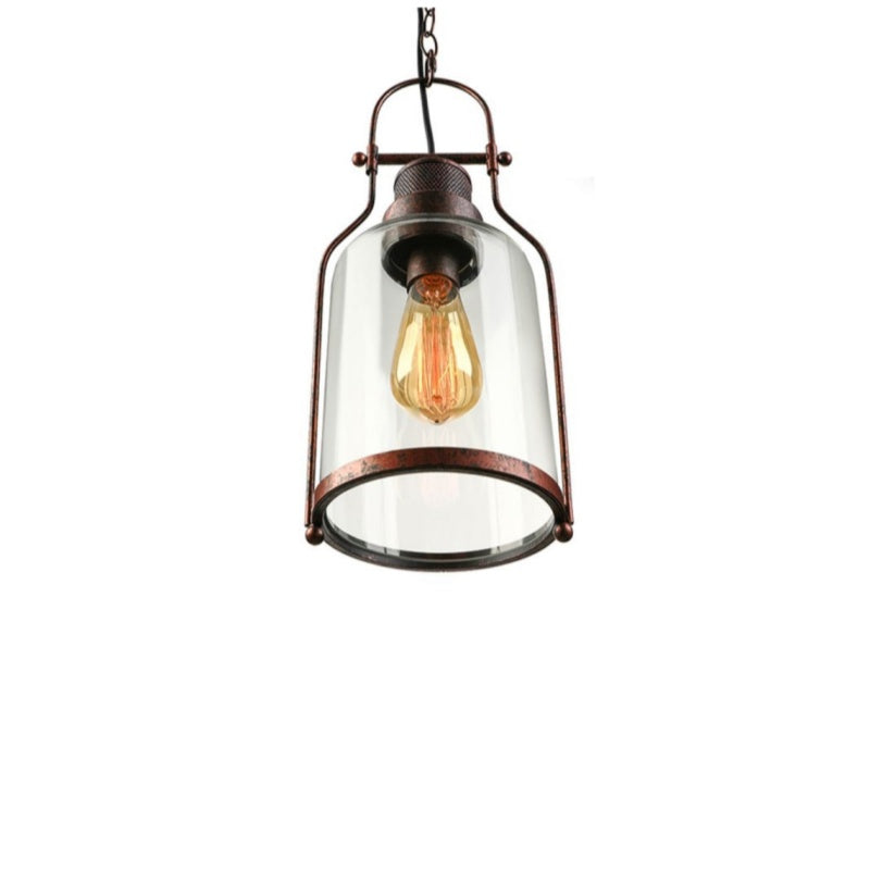 Antikes Eisen im Vintage-Industriestil Pendelleuchte
