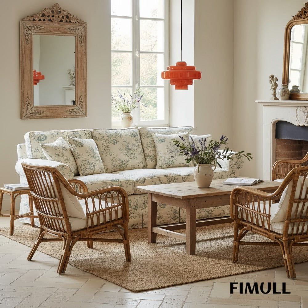Koloro Millie Glass Pendant Light Modern Retro for Kitchen and Living