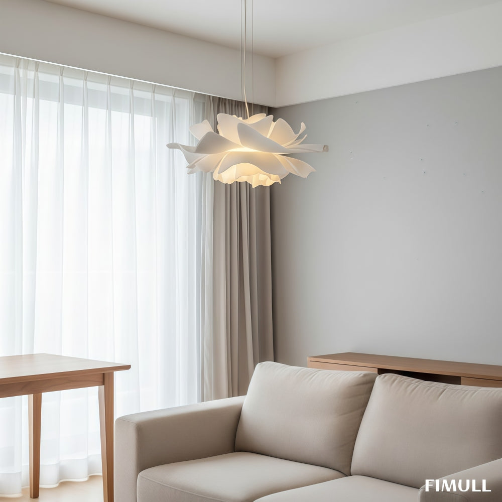Lotus Flower Petal Pendant Light Nordic Style for Living Room