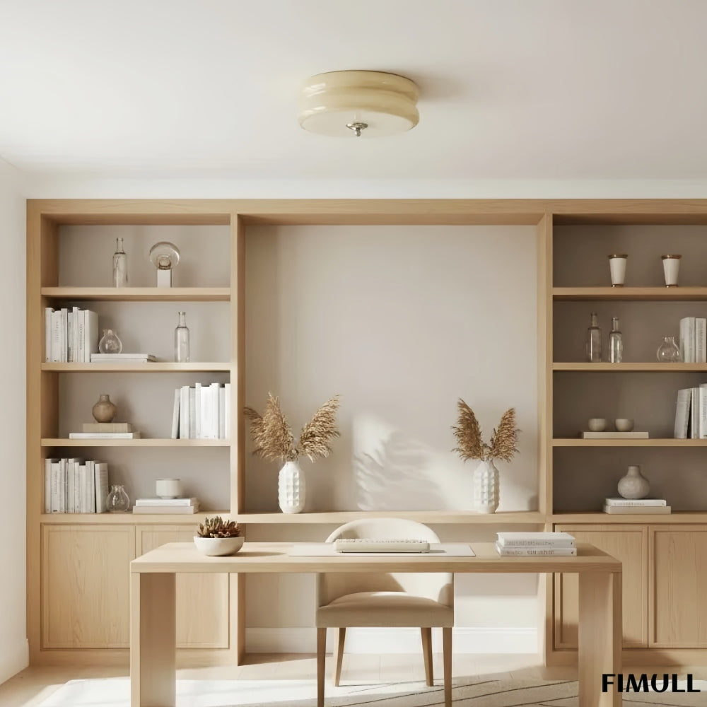 Opalix Elegant Curved Decorative Ceiling Fixture in Art Deco Style for Kitchens