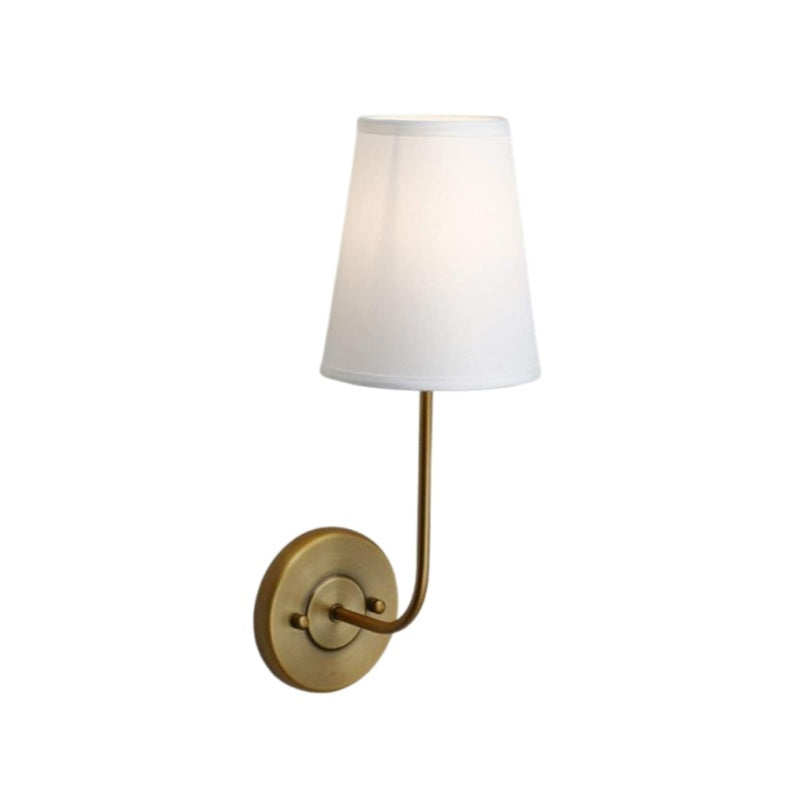 Minimalist Nordic Fabric Metal Wall Lamp