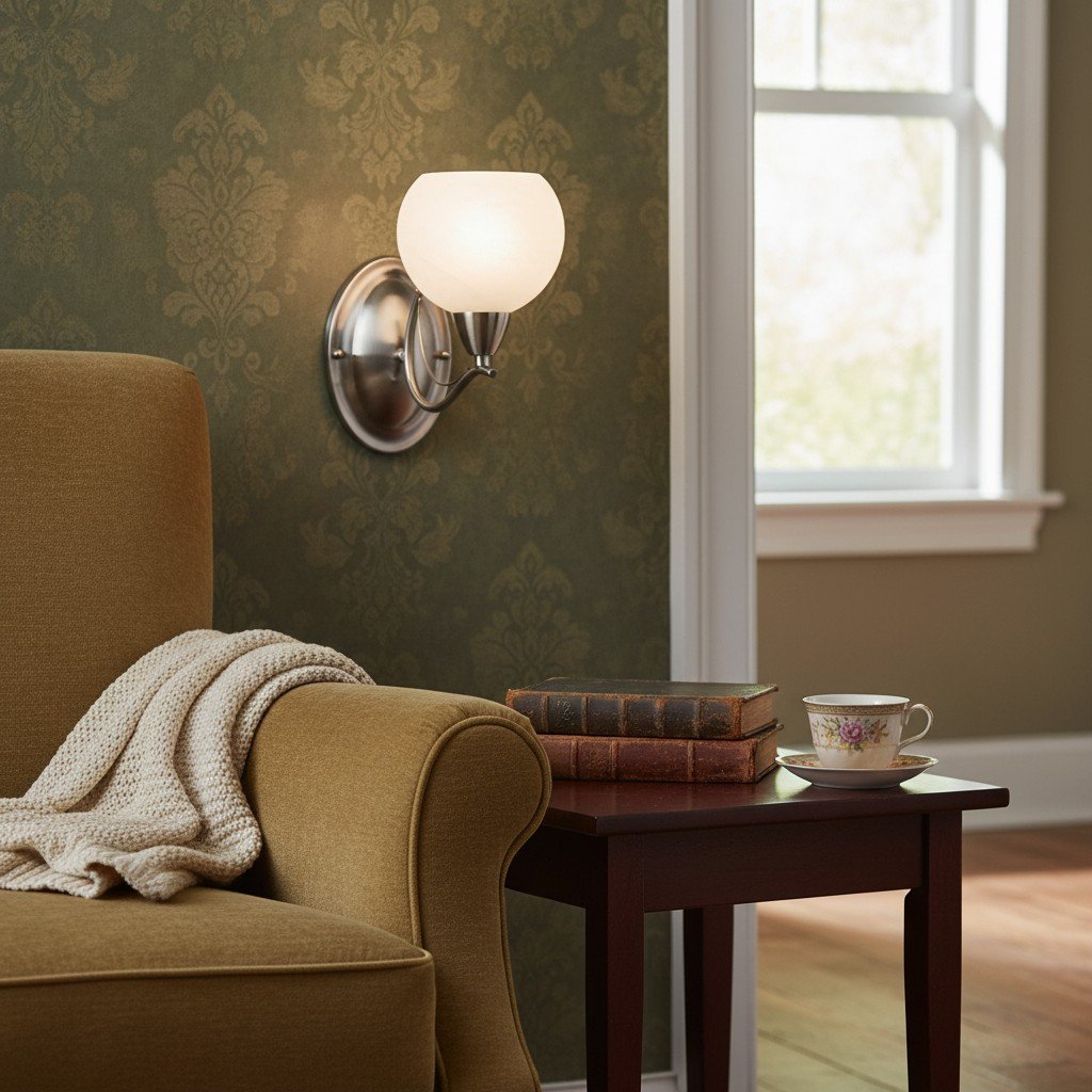 Armicora Modern Curved Wall Light – Elegant Decorative Fixture for Living Rooms & Bedrooms