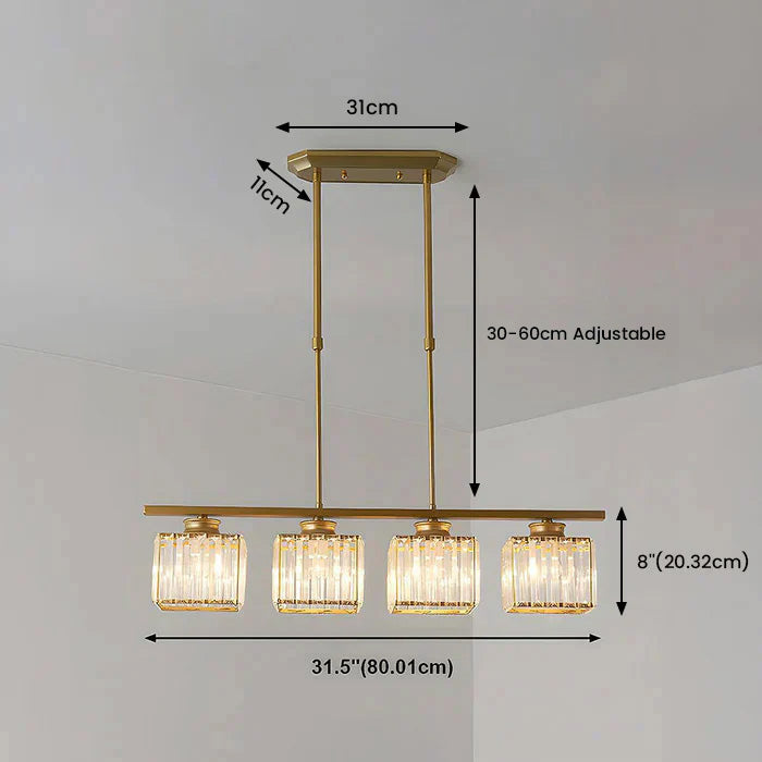 Minimalist Chandelier – Modern Ceiling Light for Living Room