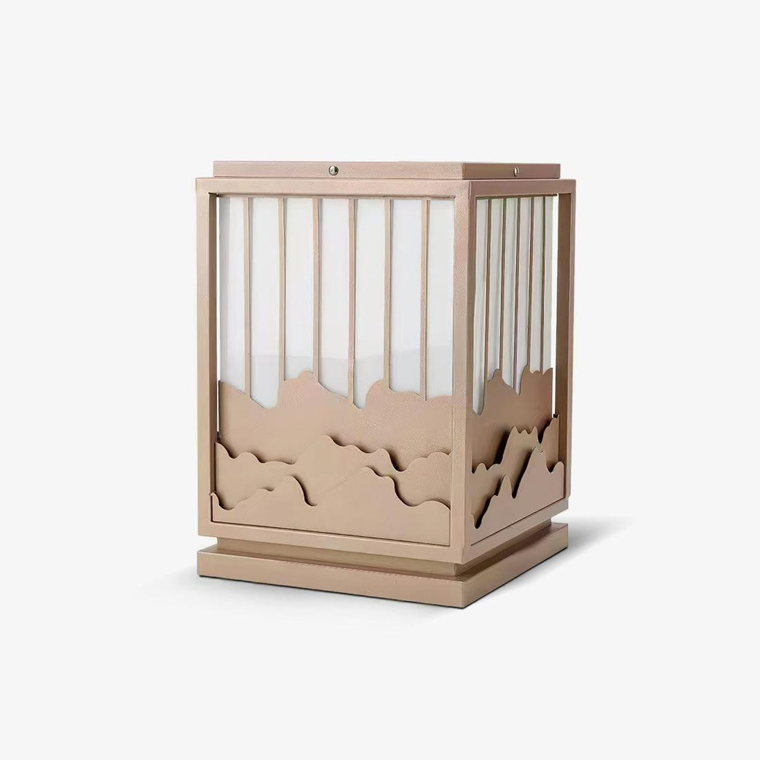 Wave Garden Outdoor Light - Sleek Wavy Body Weather