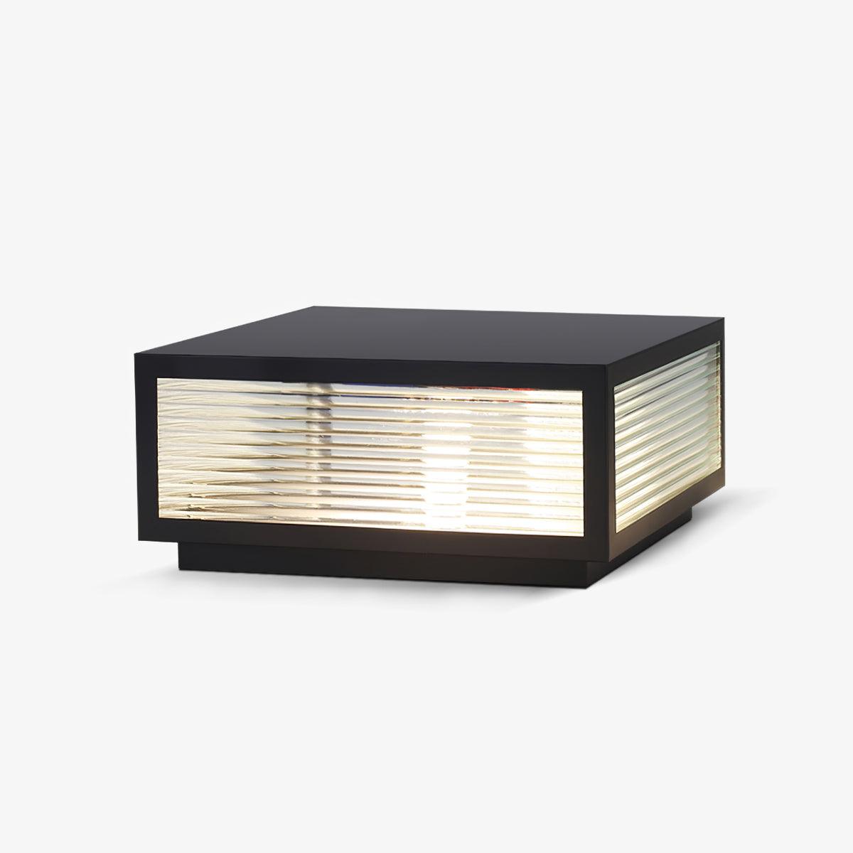 Garden Outdoor Light - Durable Metal Glass Lamp for Patio & Pathway