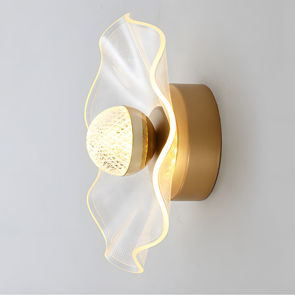 Contemporary Gold Ceiling Lamp - Luxurious Light for Living Room