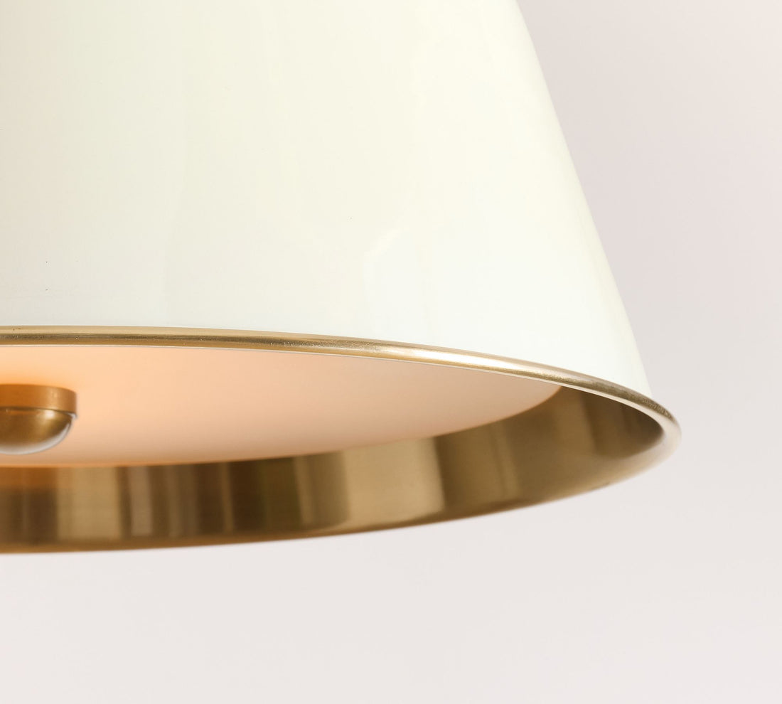 Forvara Metal Bell Design Pendant Lamp - Modern Metal Pole Design Kitchen Lighting