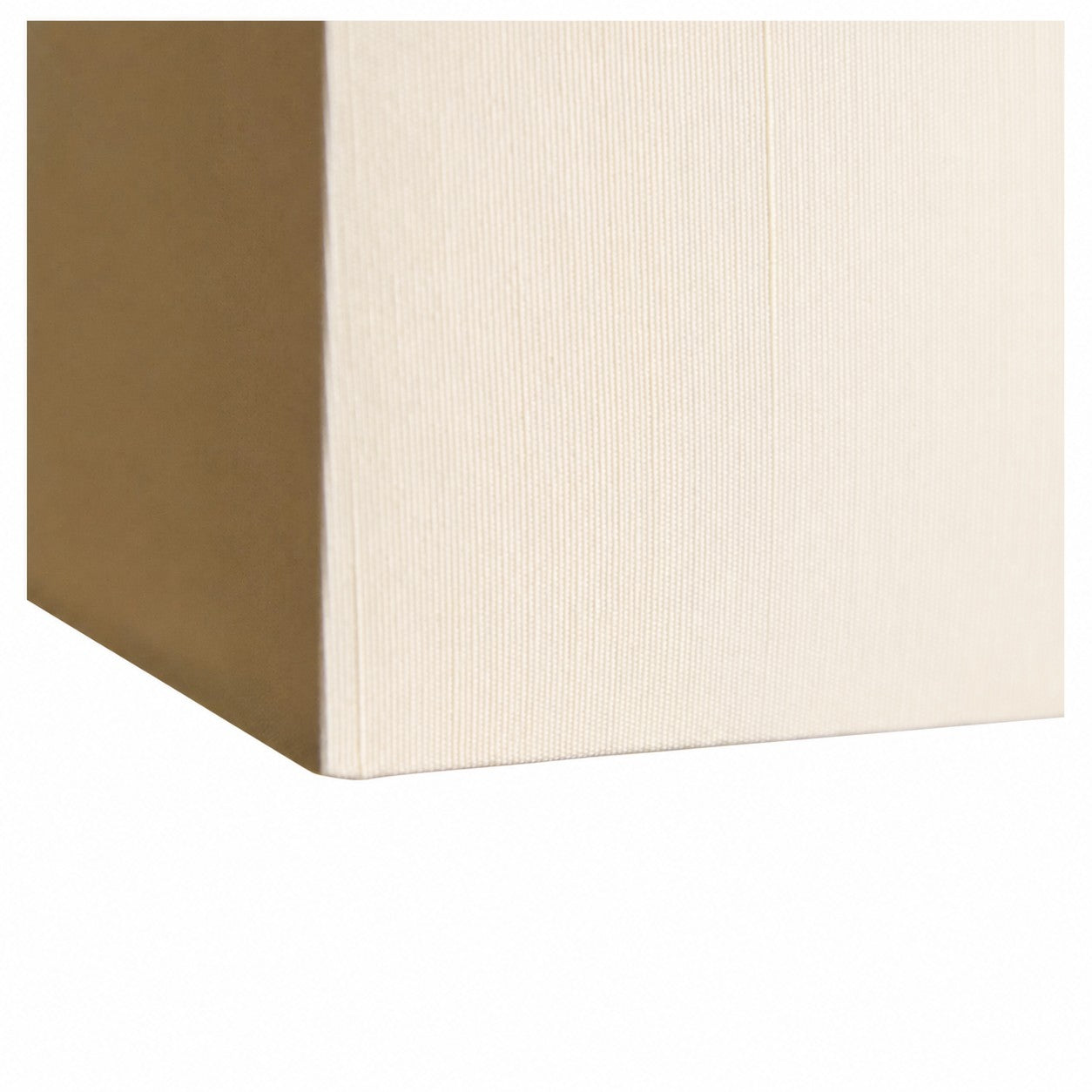 Square Fabric Pendant Lamp with Wood Canopy