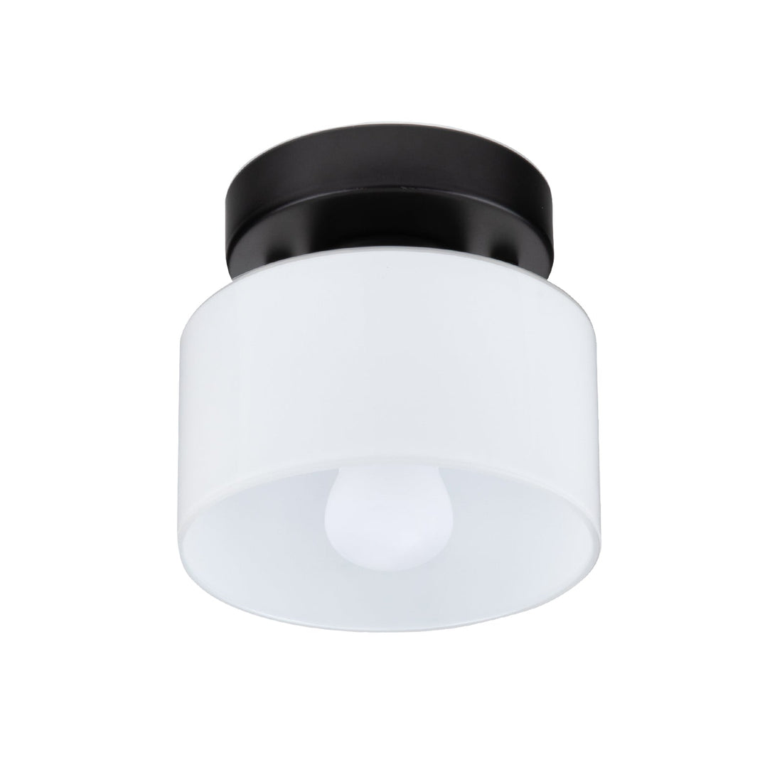Bauhaus Glass Ceiling Light - Minimalist Mini Design Lamp For Hallway