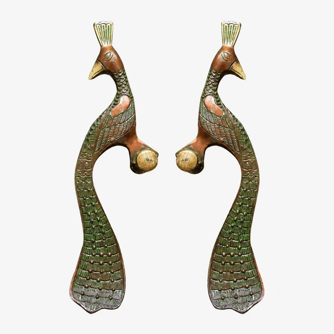Handcrafted Brass Animal Door Handles 25