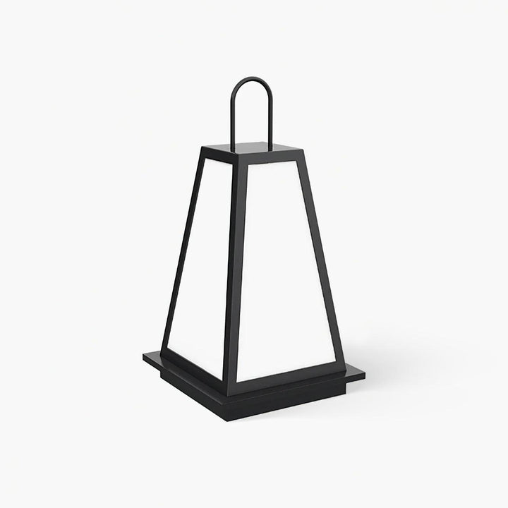 Tragbare Außenlampe – Gartenfertig – Dezente Anmut